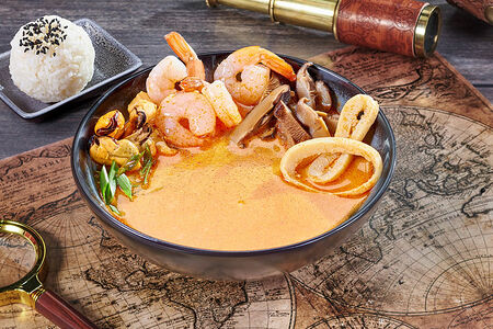 Суп Том Ям бирменский