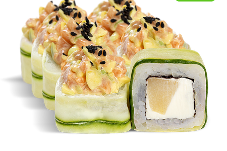 Ролл Тартар из лосося