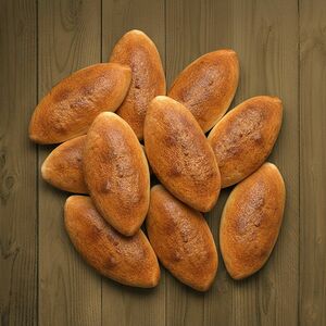 10 пирожков с капустой