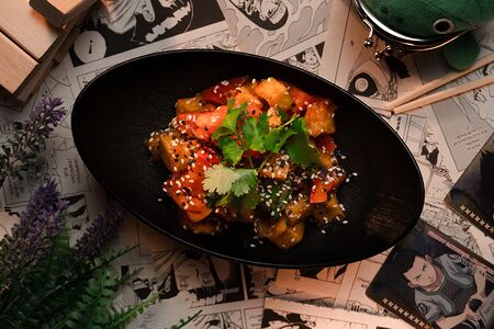 Салат с баклажанами 