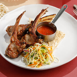 Шашлык из каре ягненка 