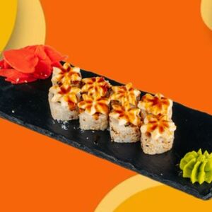 Запеченный с лососем