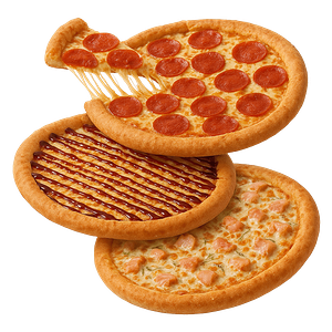 Набор из 3 пицц 33 см