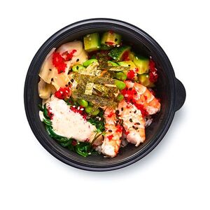 Поке с креветкой