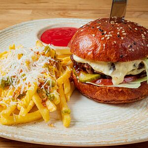 Чизбургер с говядиной