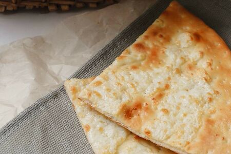 Лепешка Домашняя с Чесночным Маслом