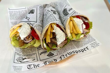 Комбо сувлаки (говядина) 3 штуки