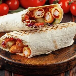 Шаверма с креветками