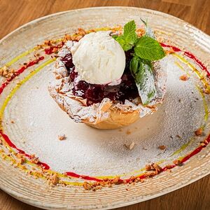 Чизкейк с козьим сыром