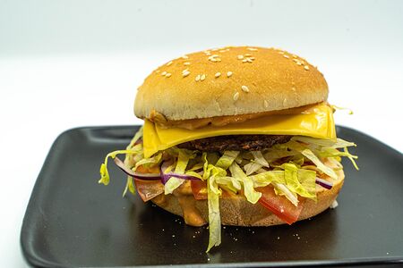 Бургер маленький сытный