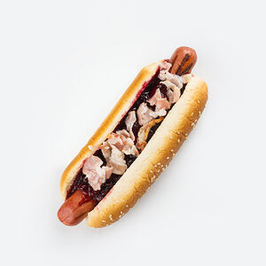 Хот-дог бекон джем