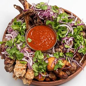 Ассорти мяса с мангала на компанию 