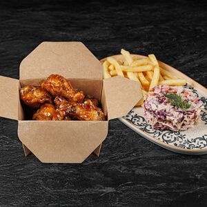 Комбо-набор с крыльями Барбекю