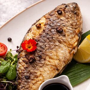 Дорадо на гриле