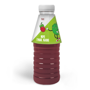 Морс Гранат, яблоко