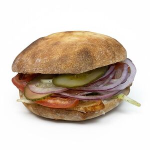 Питта с курицей 