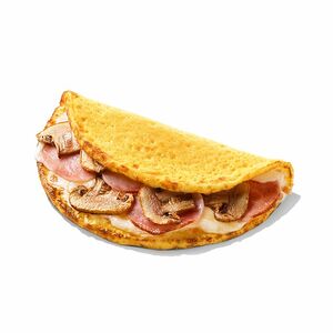 Омлет с ветчиной и грибами 1 шт