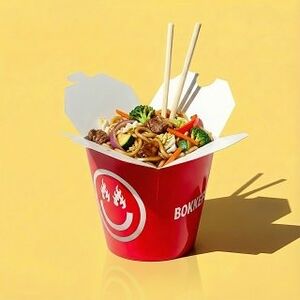 Вок говядина сингапурский