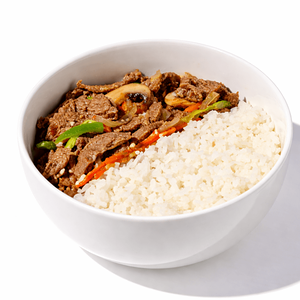 Говядина барбекю с рисом Пулькоги топпаб