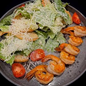 Цезарь с креветками