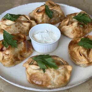 Манты Микс жареные
