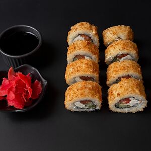 Темпура лосось Филадельфия