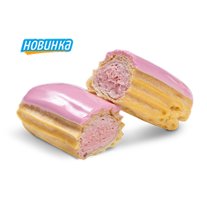 Эклер Малина