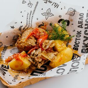 Хашлама с курицей