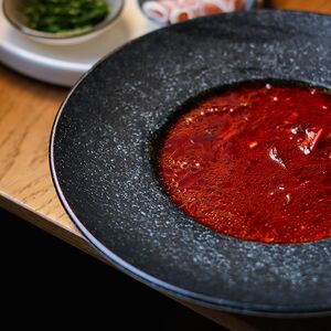 Борщ с реберным мясом