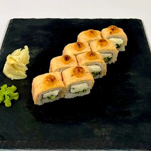 Запечённый ролл Филадельфия хот