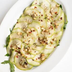 Карпаччо из цукини с трюфелем