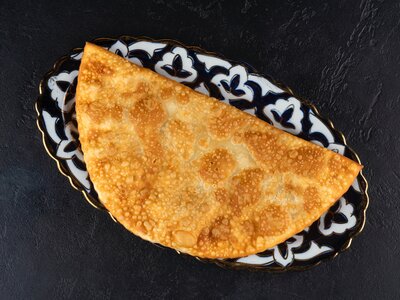 Чебурек с бараниной