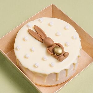 Бенто творожная пасха Шоколадный зайчик