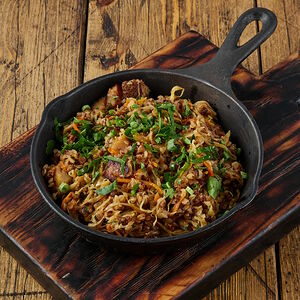 Гречка с белыми грибами