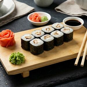 Ролл с угрем