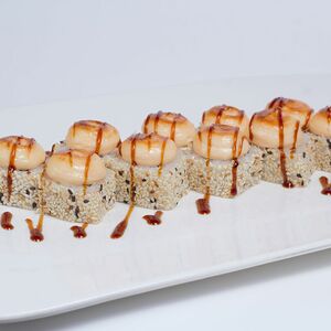 Мидори запеченный в кунжуте