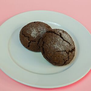 Печенье шоколад-вишня