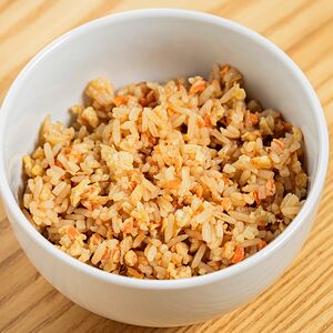 Рис, жаренный с овощами