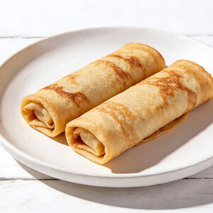 Блинчики с семгой