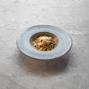 Паста с семгой и шпинатом