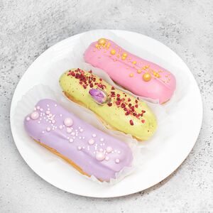 Эклеры с крем-чизом (3 шт.)