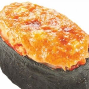 Запечённые суши с крабом