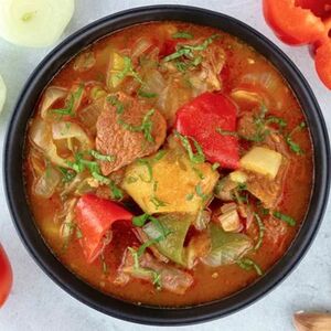 Хашлама из говяжьего мясо