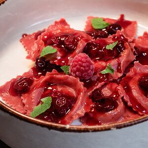 Равиоли с вишней