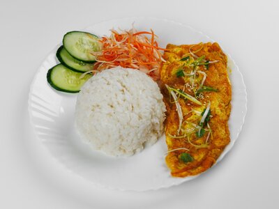 Рис с омлетом по-вьетнамски