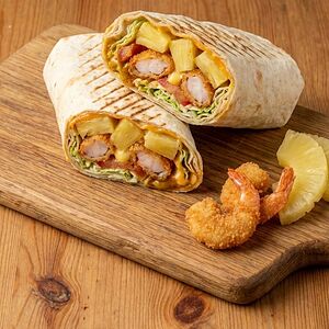 Шаурма C креветками