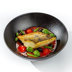 Филе волжского судака в стиле Аква-Пацца