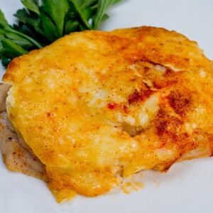 Запеченная курочка под ананасом 
