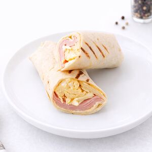 Сэндвич-Ролл с ветчиной и яйцом