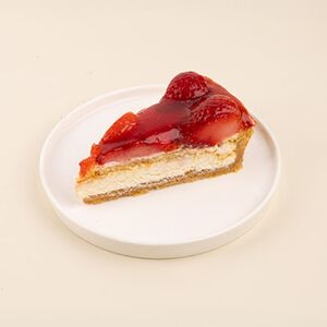 Чизкейк с клубникой